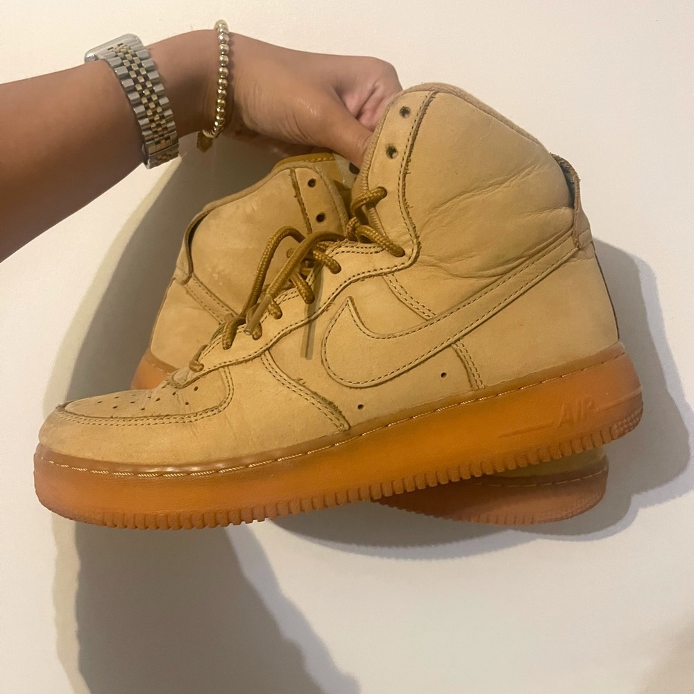Nike Air Force 1 Mid '07 Men's Sneakers Wheat Shoes